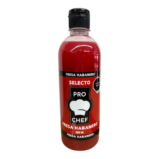 [SALFREHAB PR-500ML] SALSA FRESA HABANERO SELECTO PRO CHEF 500 ML
