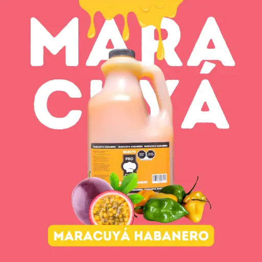 [SALMARHAB PR-4KG] SALSA MARACUYA HABANERO SELECTO PRO CHEF 4 KG
