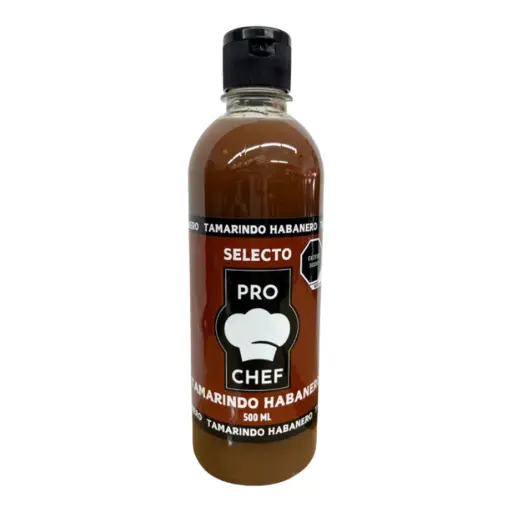 [SALTAMHAB PR-500ML] SALSA TAMARINDO HABANERO SELECTO PRO CHEF 500 ML
