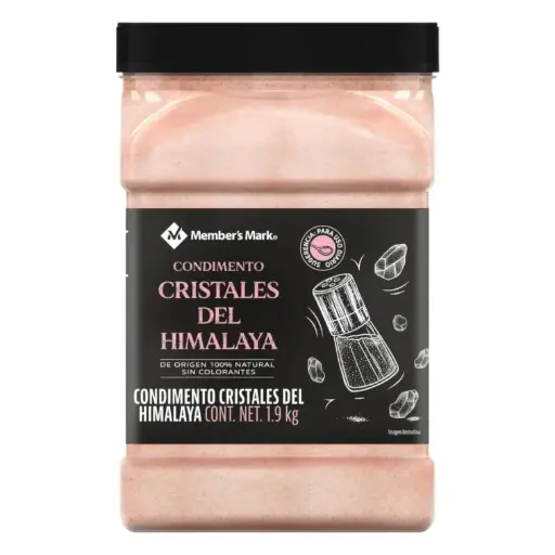 [CONCRIDE ME-1.9KG] CONDIMENTO CRISTALES DE HIMALAYA MEMBER'S MARK 1.9 KG