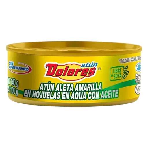 [ATUACEDOL GR-140G] ATUN ACEITE DOLORES 140 GR