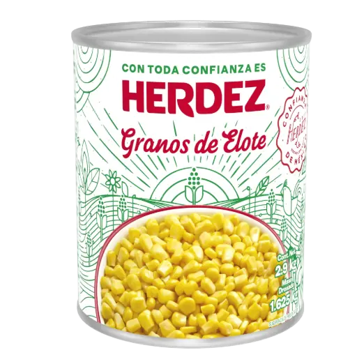 [GRADEELO 2.-2.9KG] GRANOS DE ELOTE HERDEZ 2.9 KG