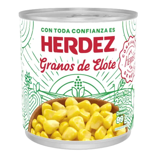 [GRAELOHER GR-220G] GRANOS ELOTE HERDEZ 220 GR