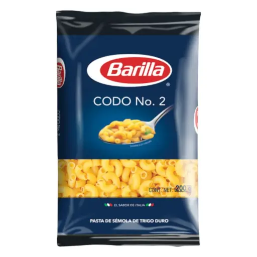 [PASCOD2 20-200G] PASTA CODO 2 BARILLA 200 G