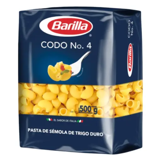 [PASCOD4 50-500G] PASTA CODO 4 BARILLA 500 G