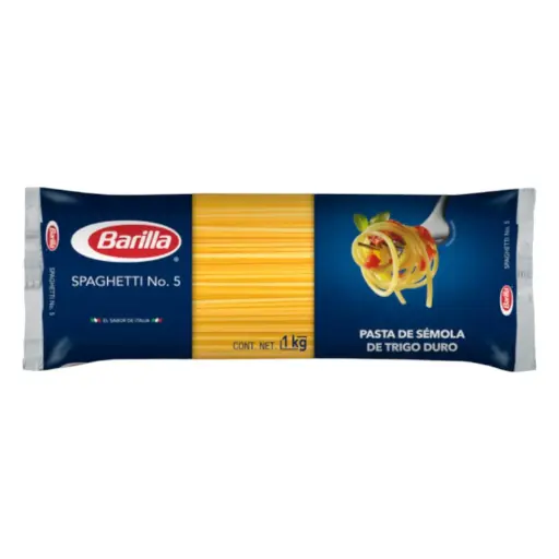 [PASSPA5 1-1KG] PASTA SPAGHETTI 5 BARILLA 1 KG