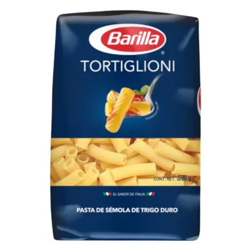 [PASTORBAR G-500G] PASTA TORTIGLIONI BARILA 500 G