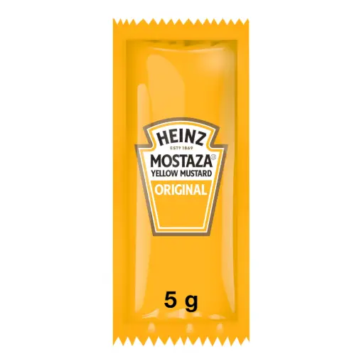 [MOSHEIPOR-500/5G] MOSTAZA HEINZ PORCION 500/5G