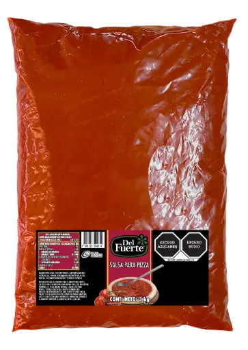 [SALPARPIZ FU-3KG] SALSA PARA PIZZA DEL FUERTE 3 KG