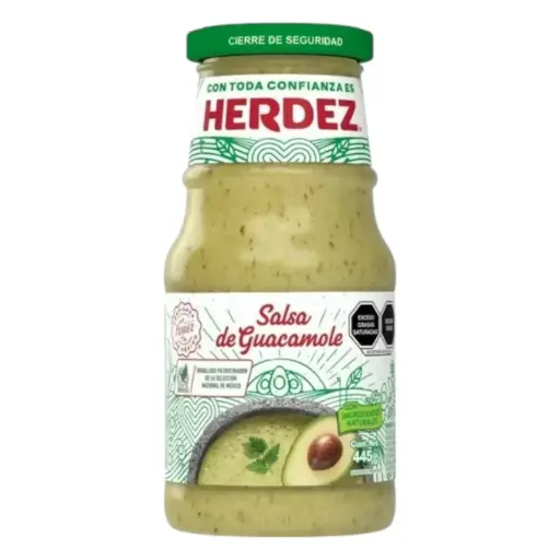 [SALGUAHER GR-445G] SALSA GUACAMOLE HERDEZ 445 GRS