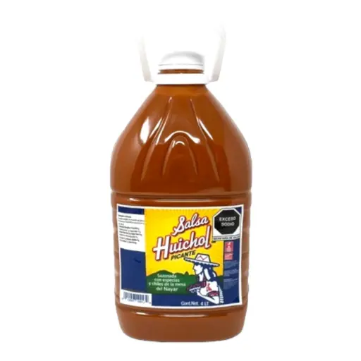 [SALHUITRA L-4L] SALSA HUICHOL TRADICIONAL 4 L
