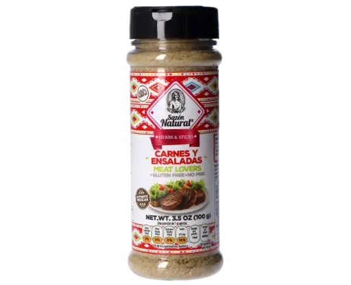 [SAZCARENS NA-100G] SAZONADOR CARNES ENSALADAS SAZON NATURAL 100 G