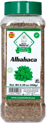 [ALBSAZNAT G-199G] ALBAHACA SAZON NATURAL 199 G