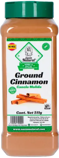 [CANMOLSAZ 51-511G] CANELA MOLIDA SAZON NATURAL 511 G