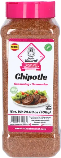 [CHICHIMOL NA-550G] CHILE CHIPOTLE MOLIDO SAZON NATURAL 550 G