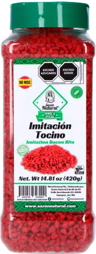 [IMITOCSAZ 42-420G] IMITACION TOCINO SAZON NATURAL 420 G