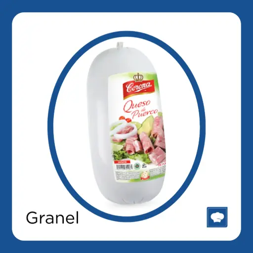 [QUEPUECOR KG-1KG] QUESO PUERCO CORONA 1 KG