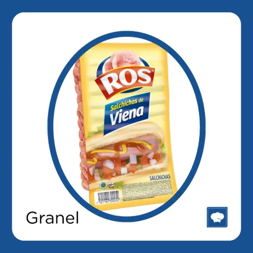 [SALVIEROS KG-KG] SALCHICHA VIENA ROS  KG