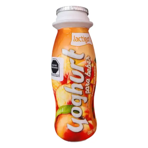 [YOGPARBEB LA-250G] YOGURT PARA BEBER DURAZNO LACTIGURT 250G