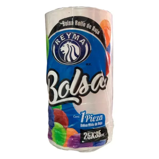 [BOLROL25 35-KG] BOLSA ROLLO 25 X 35 REYMA KG