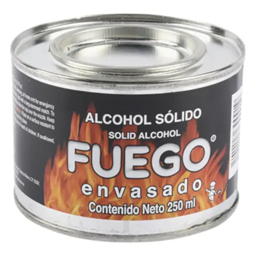 [ALCSOL250-250ML] ALCOHOL SOLIDO 250 ML