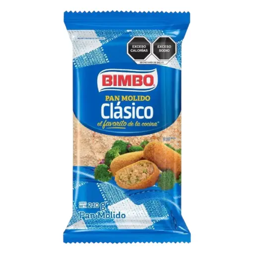 [PANMOLCLA 25-252G] PAN MOLIDO CLASICO BIMBO 252 GR