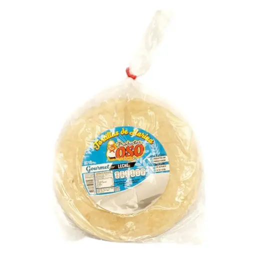 [TORLECOSO PZ-10PIEZA] TORTILLA LECHE OSO 10 PZ