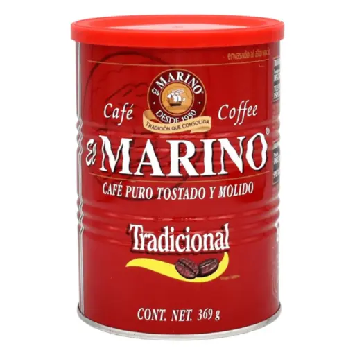 [CAFTOSY EL-369G] CAFE TOSTADO Y MOLIDO EL MARINO 369 G