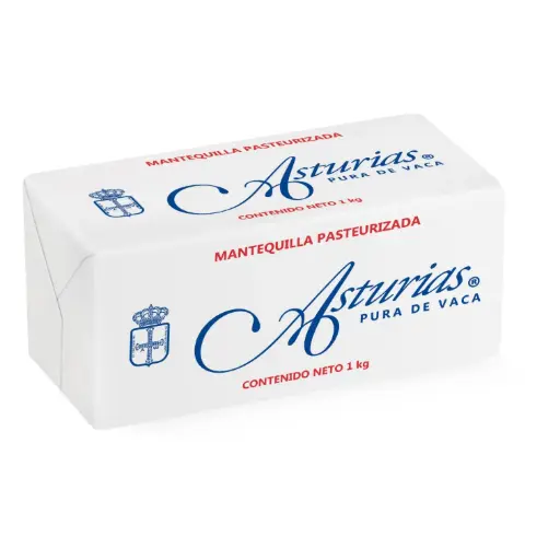 [MANPASAST KG-1KG] MANTEQUILLA PASTEURIZADA ASTURIAS 1 KG