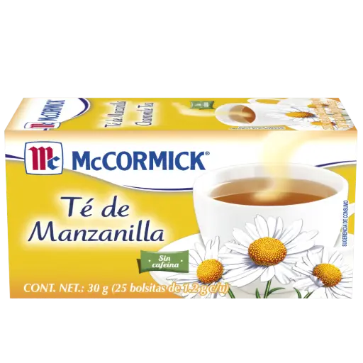 [TEDEMAN 30-25/1.2G] TE DE MANZANILLA MCCORMICK 30G 25/1.2G