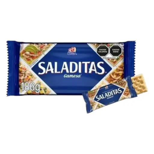 GALLETA SALADITAS GAMESA 186 G