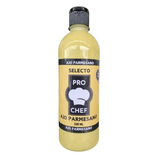 ADEREZO AJO PARMESANO SELECTO PRO CHEF 500 ML